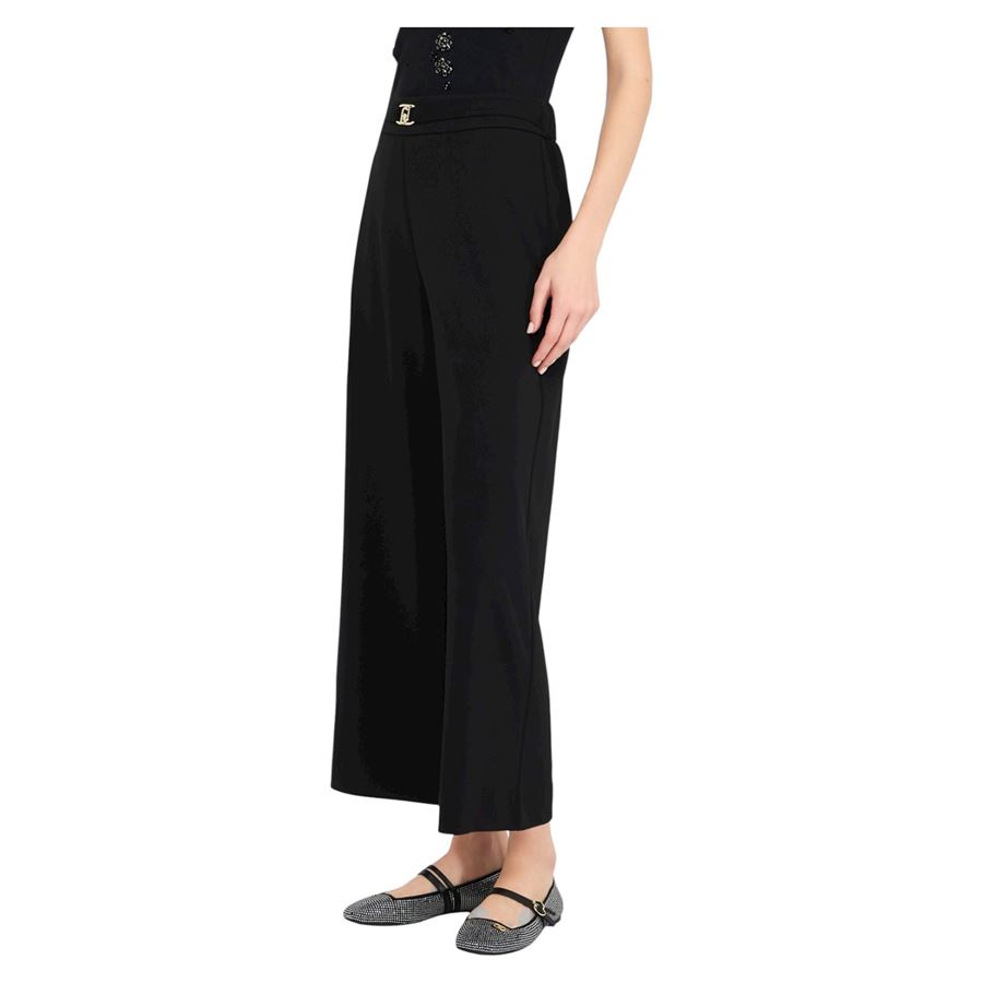 Pantaloni cropped con cintura da donna Liu Jo | MF5260J193022222
